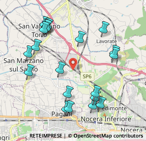 Mappa Via Padula, 84014 Nocera Inferiore SA, Italia (2.3865)