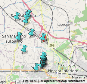 Mappa Via Padula, 84014 Nocera Inferiore SA, Italia (2.282)