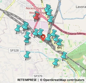 Mappa Via Padula, 84014 Nocera Inferiore SA, Italia (0.9385)