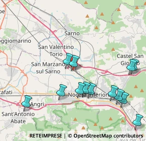 Mappa Via Padula, 84014 Nocera Inferiore SA, Italia (4.94846)