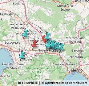 Mappa Via Padula, 84014 Nocera Inferiore SA, Italia (4.94091)
