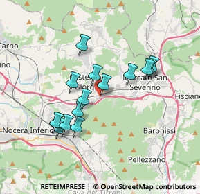 Mappa Via Domenico Cirillo, 84085 Mercato San Severino SA, Italia (3.40733)
