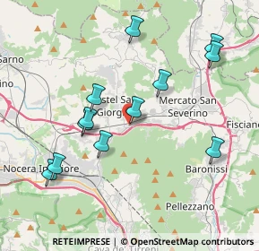 Mappa Via Domenico Cirillo, 84085 Mercato San Severino SA, Italia (4.27667)