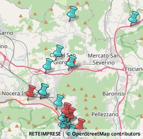 Mappa Via Domenico Cirillo, 84085 Mercato San Severino SA, Italia (5.974)