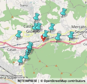 Mappa Via Domenico Cirillo, 84085 Mercato San Severino SA, Italia (1.89143)