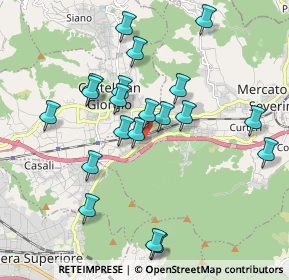 Mappa Via Domenico Cirillo, 84085 Mercato San Severino SA, Italia (2.022)