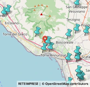 Mappa Piazza s, 80040 Trecase NA, Italia (6.575)