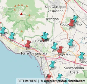 Mappa Via del Popolo, 80041 Boscoreale NA, Italia (5.88765)