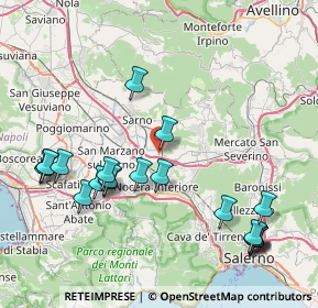 Mappa Via Fiano 104 Via Fiano, 84014 Nocera inferiore SA, Italia (10.08)