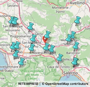 Mappa Via Fiano 104 Via Fiano, 84014 Nocera inferiore SA, Italia (9.943)