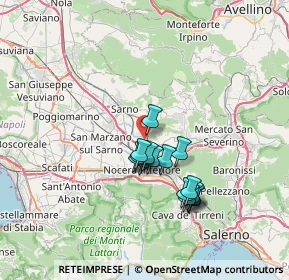 Mappa Via Fiano 104 Via Fiano, 84014 Nocera inferiore SA, Italia (6.082)