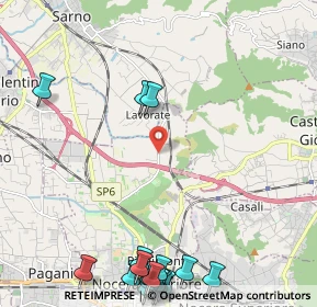 Mappa Via Fiano 104 Via Fiano, 84014 Nocera inferiore SA, Italia (3.5485)