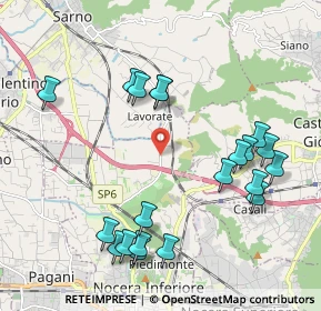 Mappa Via Fiano 104 Via Fiano, 84014 Nocera inferiore SA, Italia (2.422)
