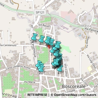 Mappa Via Antonio Gramsci, 80041 Boscoreale NA, Italia (0.16667)