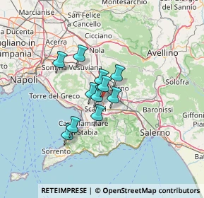 Mappa Via San Benedetto, 84018 Scafati SA, Italia (8.91273)