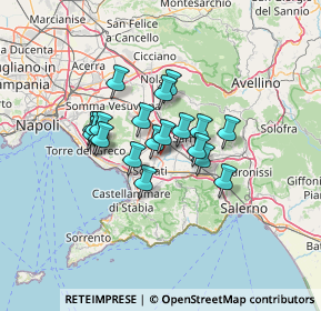 Mappa Via San Benedetto, 84018 Scafati SA, Italia (10.171)