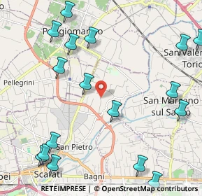 Mappa Via San Benedetto, 84018 Scafati SA, Italia (3.03706)