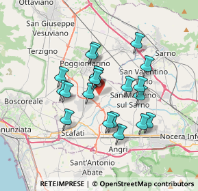 Mappa Via San Benedetto, 84018 Scafati SA, Italia (3.081)