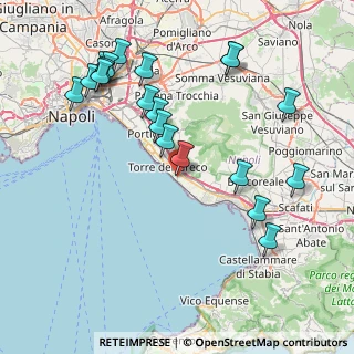 Mappa Via Calcutta, 80059 Torre del Greco NA, Italia (9.638)
