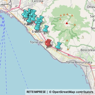 Mappa Vico II S. Vito, 80059 Torre del Greco NA, Italia (5.04471)