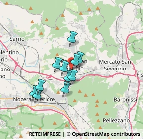 Mappa Via Luigi Guerrasio, 84083 Castel San Giorgio SA, Italia (2.80818)