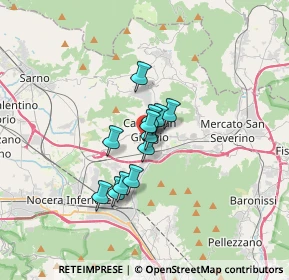 Mappa Via Luigi Guerrasio, 84083 Castel San Giorgio SA, Italia (2.17333)