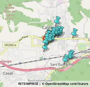 Mappa Via Luigi Guerrasio, 84083 Castel San Giorgio SA, Italia (0.5875)