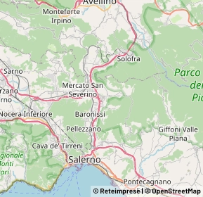 Mappa 84084 Mercato San Severino SA, Italia (9.34)