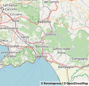 Mappa 84084 Mercato San Severino SA, Italia (10.1235)