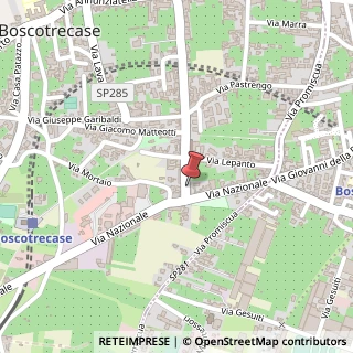Mappa Via Cardinale Prisco, 142, 80042 Boscotrecase, Napoli (Campania)