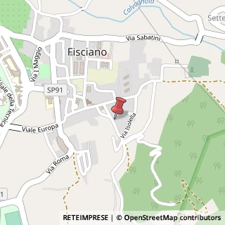 Mappa Via Isolella, 84084 Fisciano, Salerno (Campania)