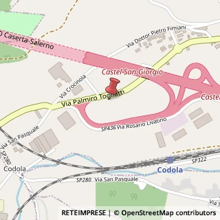 Mappa Via Palmiro Togliatti, 33/A, 84083 Castel San Giorgio, Salerno (Campania)