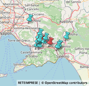 Mappa Via Termine Bianco, 84016 Pagani SA, Italia (7.87615)