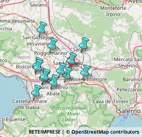 Mappa Via Termine Bianco, 84016 Pagani SA, Italia (6.44846)