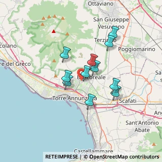 Mappa Via Mortaio, 80042 Boscotrecase NA, Italia (2.91545)