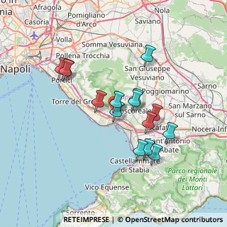 Mappa 80040 Trecase NA, Italia (6.74467)