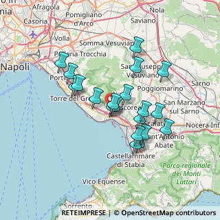 Mappa 80040 Trecase NA, Italia (6.415)