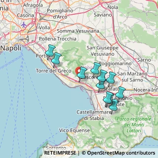 Mappa 80040 Trecase NA, Italia (7.02091)