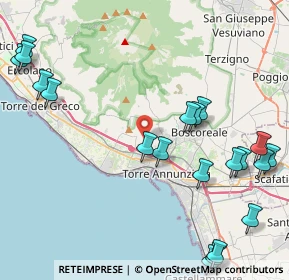 Mappa 80040 Trecase NA, Italia (5.9375)