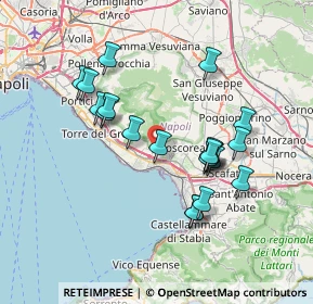 Mappa 80040 Trecase NA, Italia (7.2685)