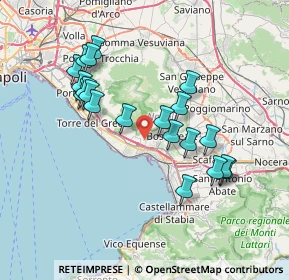 Mappa 80040 Trecase NA, Italia (7.534)