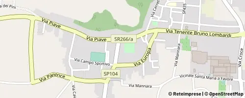 Mappa Castel San Giorgio