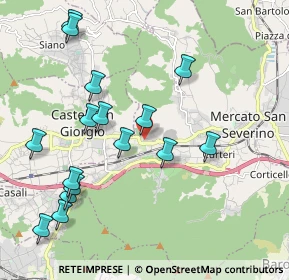 Mappa Via Statale, 84085 Mercato San Severino SA, Italia (2.38563)