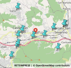 Mappa Via Statale, 84085 Mercato San Severino SA, Italia (2.57667)