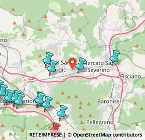 Mappa Via Statale, 84085 Mercato San Severino SA, Italia (6.46188)