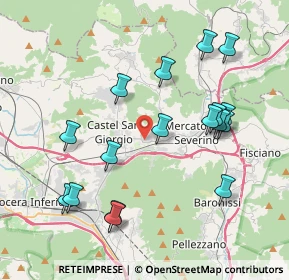 Mappa Via Statale, 84085 Mercato San Severino SA, Italia (4.46941)