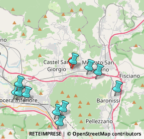 Mappa Via Statale, 84085 Mercato San Severino SA, Italia (5.33727)