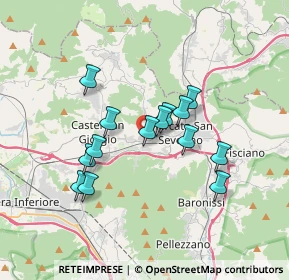 Mappa SR 266, 84085 Torrione , Italia (3.14214)