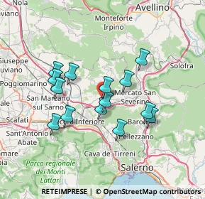 Mappa , 84083 Castel San Giorgio SA, Italia (6.41071)