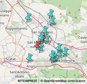 Mappa Via Fontana IV Traversa, 84016 Pagani SA, Italia (3.18625)